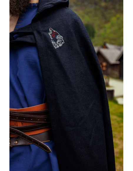 Mantello Alpha Viking con ricamo...