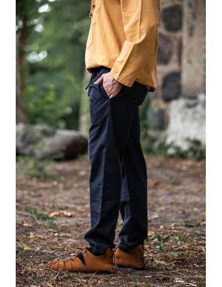 Sandali romani bassi in camoscio marrone