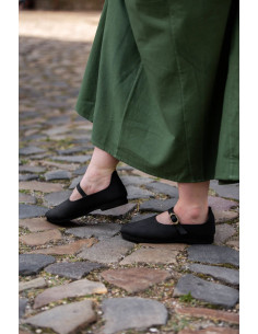 Scarpe medievali nere da donna, Rieke