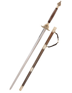 Spada Shaolin Hunyuan di Hanwei (121,3 cm.)