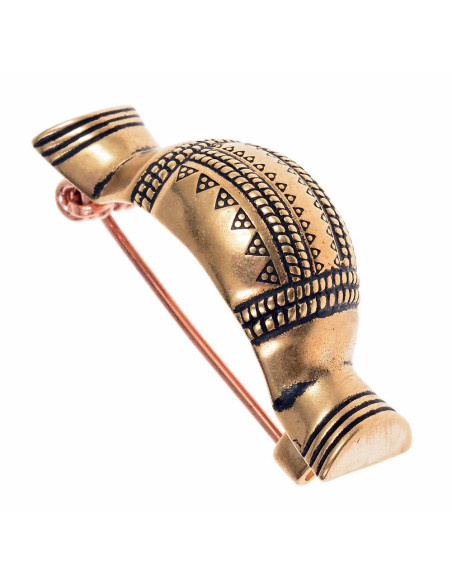 Spilla vichinga di Armed Arms Vendel Era