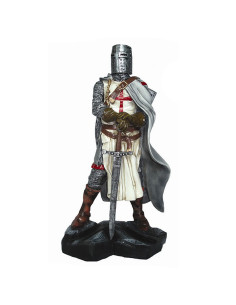 Miniatura Cavaliere Templare con spada (12 cm.)