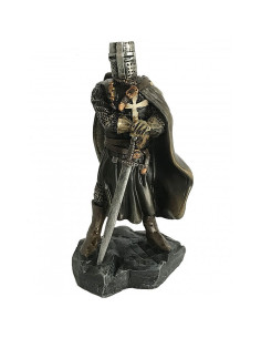 Cavaliere Ospitaliere in miniatura con spada (12 cm.)