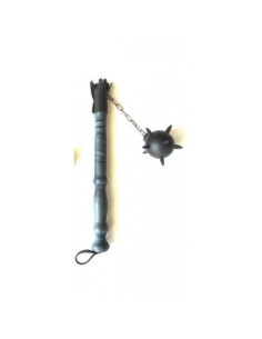 Mazza medievale 1 testa, colore blu (46 cm.)
