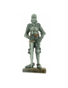 Cavaliere medievale in miniatura di un ufficiale tedesco (12 cm.)