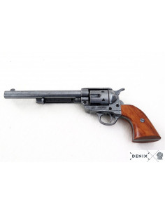 Revolver Peacemaker USA brunito, canna lunga, anno 1873 2