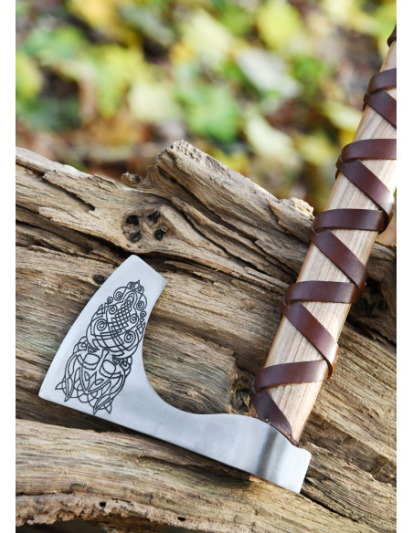 Ascia norvegese in acciaio fuso con...