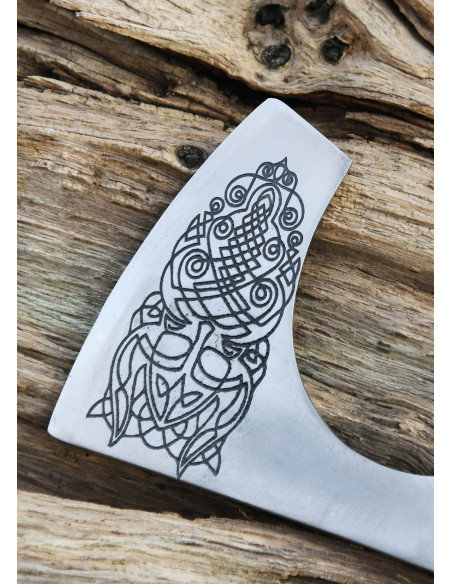 Ascia norvegese in acciaio fuso con...