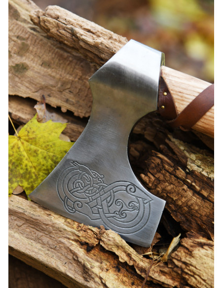 Ascia norvegese in acciaio fuso con...