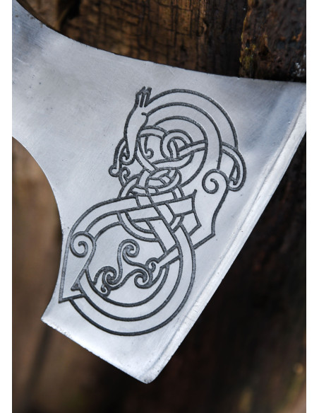 Ascia norvegese in acciaio fuso con...