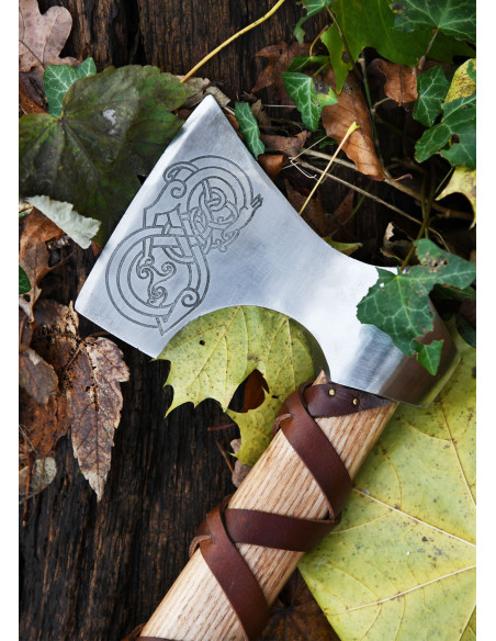 Ascia norvegese in acciaio fuso con...