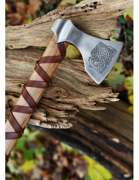 Ascia norvegese in acciaio fuso con...