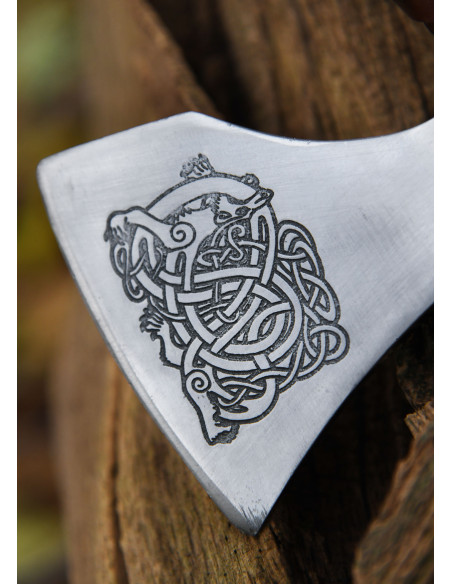 Ascia norvegese in acciaio fuso con...