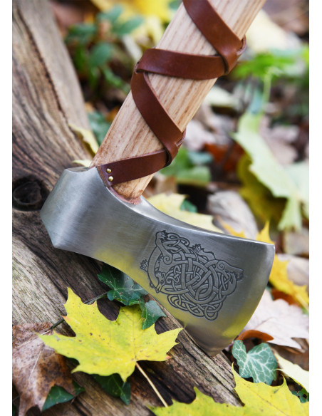 Ascia norvegese in acciaio fuso con...