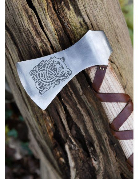 Ascia norvegese in acciaio fuso con...