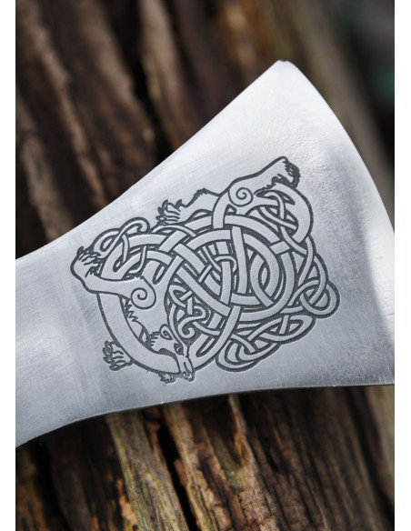 Ascia norvegese in acciaio fuso con...