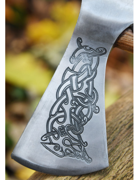 Ascia norvegese in acciaio fuso con...