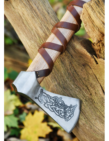 Ascia norvegese in acciaio fuso con...