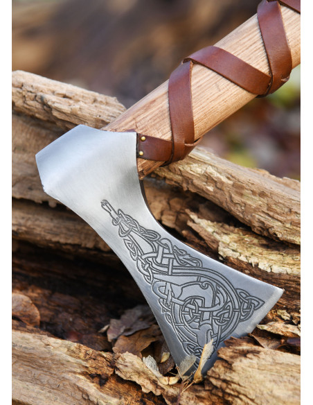 Ascia norvegese in acciaio fuso con...