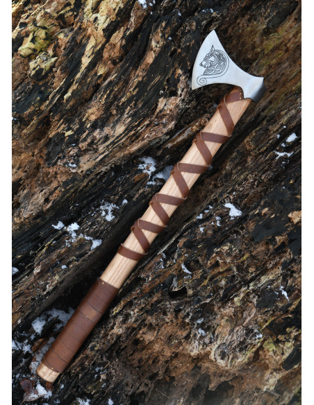 Ascia norvegese in acciaio fuso con...