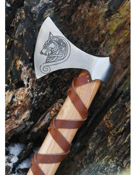 Ascia norvegese in acciaio fuso con...