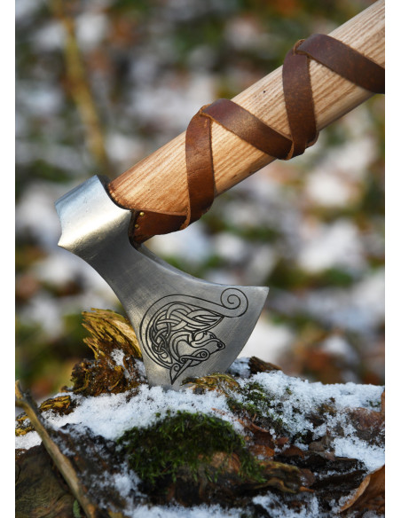 Ascia norvegese in acciaio fuso con...