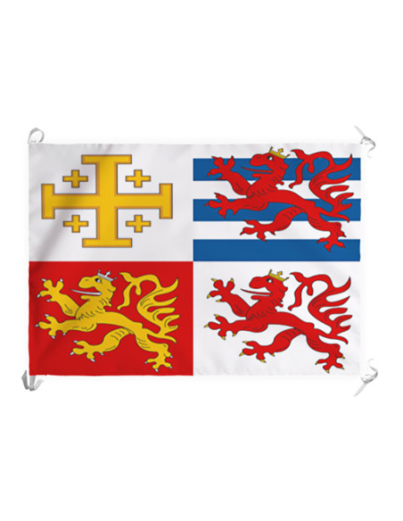 Stendardo medievale in quarti...