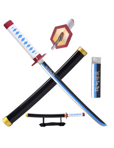 Katana in miniatura di Giyu Tomioka da Kimetsu No Yaiba...