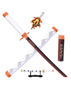 Miniatura Katana Rengoku Kyoujurou Demon Slayer (43 cm.)