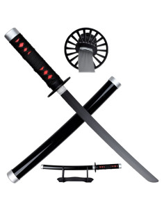Katana in miniatura di Tanjiro Kamado da Kimetsu No Yaiba...