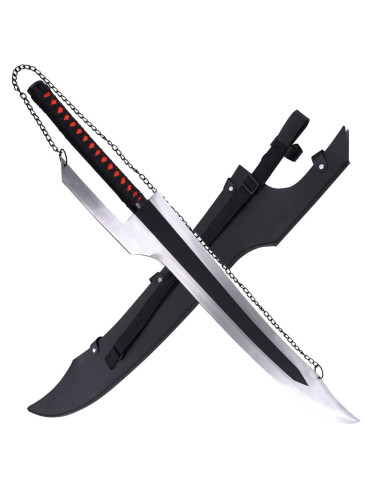 Spada decorativa Zangetsu di Ichigo Kurosaki, Candeggina (91 cm.)