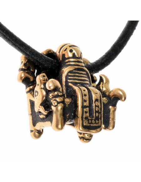 Ciondolo vichingo Odino di Lejre