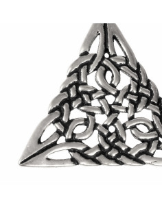 Ciondolo amuleto triangolo nodo celtico 2
