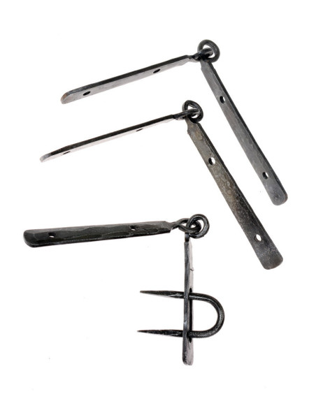 Set di cerniere vichinghe con bullone...