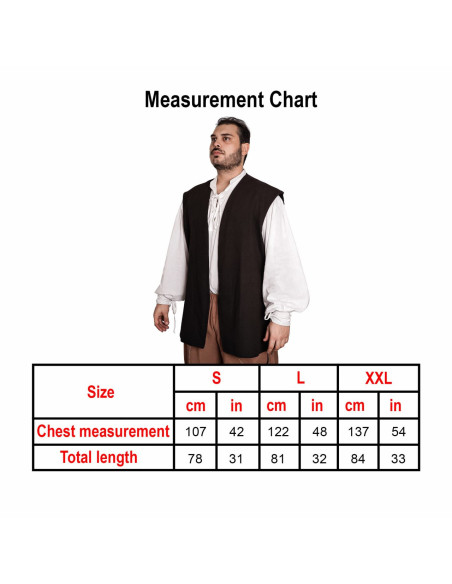 Gilet pirata Sea Hunters - nero