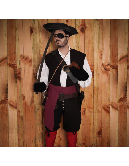 Gilet pirata Sea Hunters - nero