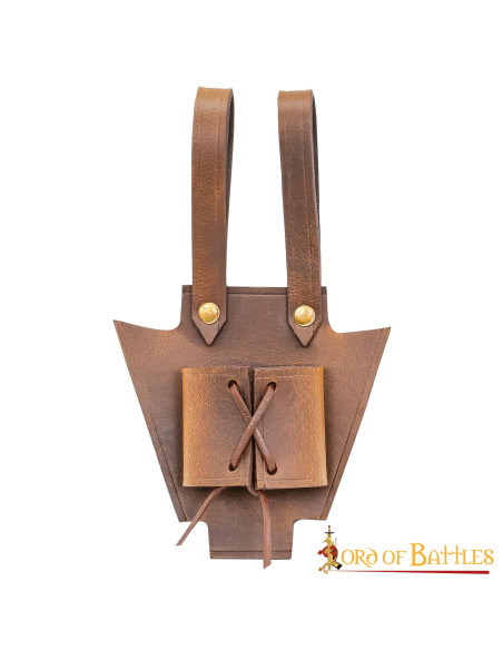 Baldric medievale marrone per...