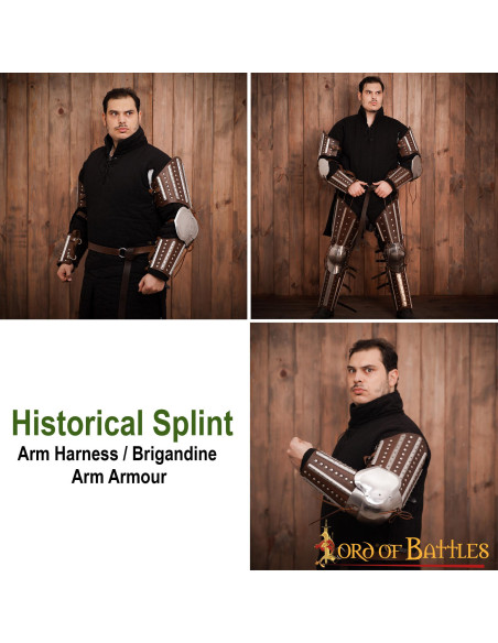 Coppia di Armi storiche medievali con...