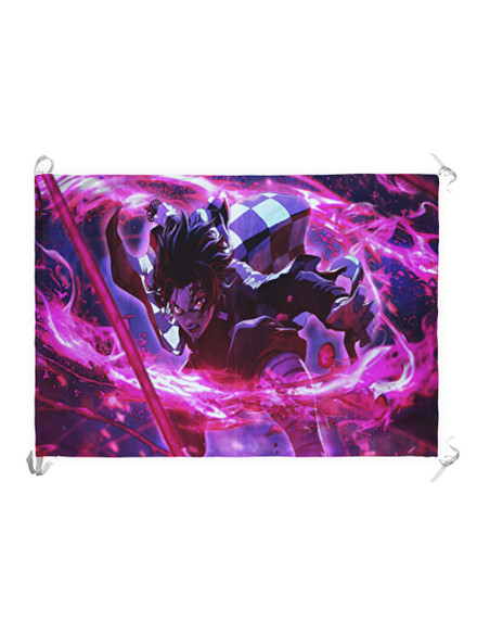 Banner-Flag Demon Slayer di Tanjiro...