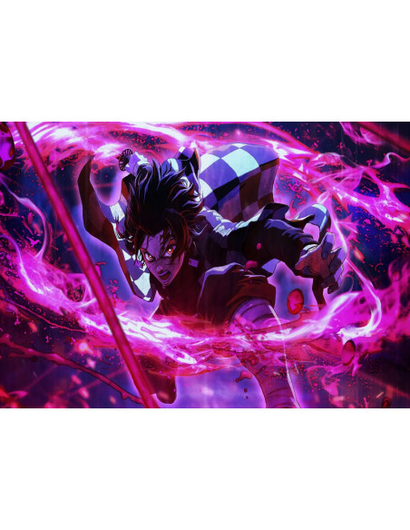 Banner-Flag Demon Slayer di Tanjiro...