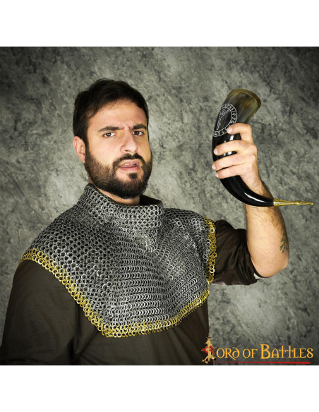 Algiz Corno vichingo da bere (400-500...