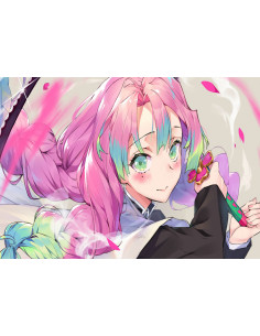 Stendardo-Bandiera Mitsuri Kanroji Kimetsu No Yaiba... 2