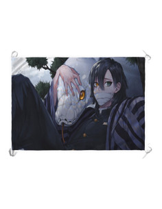 Stendardo-Bandiera Obanai Iguro, Kimetsu No Yaiba (100 x...