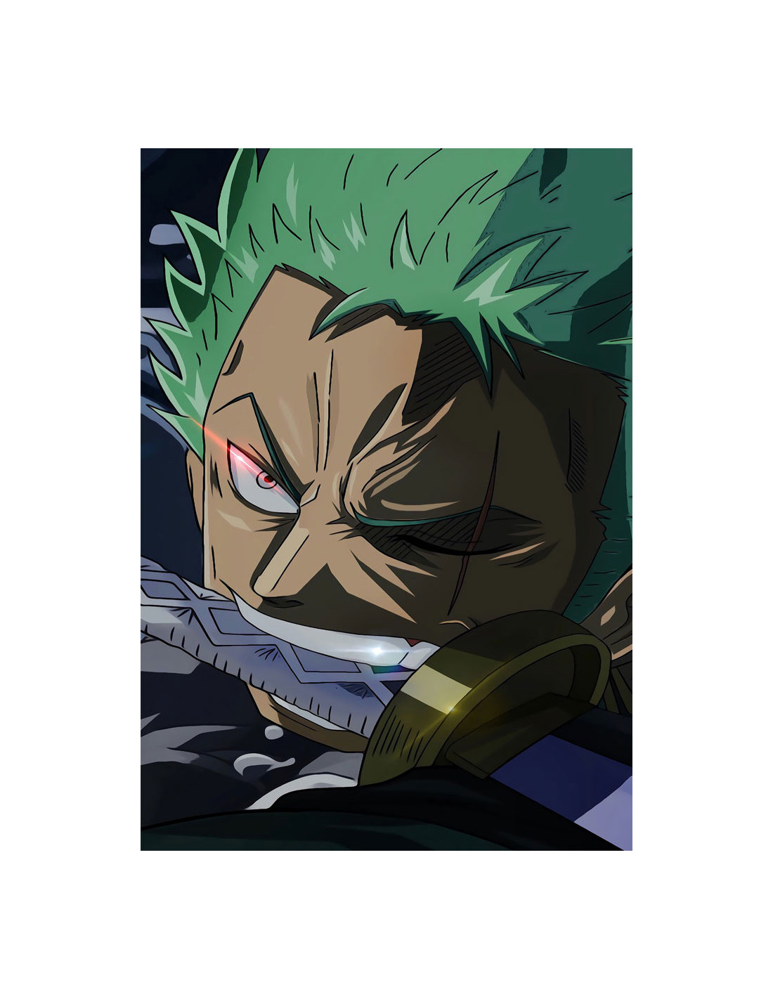 Stendardo-Bandiera di Zoro Roronoa, One Piece (100 x 70 cm