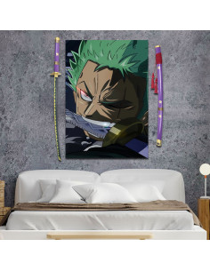 Lilla Katana Pack Zoro Roronoa Enma + Stendardo, One Piece 2