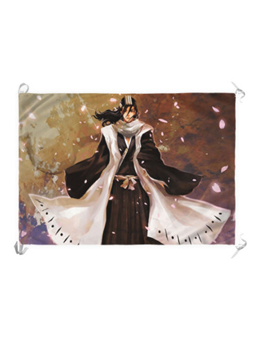 Stendardo-Bandiera Senbonzakura Kuchiki Byakuya (100 x 70 cm.)
 Materiale-Raso