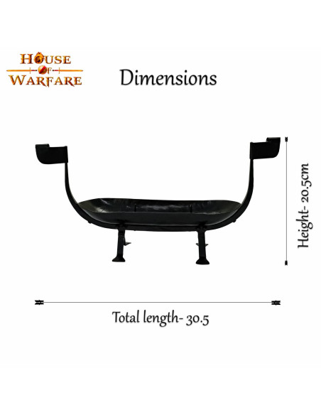 Portacandela in ferro battuto nave...