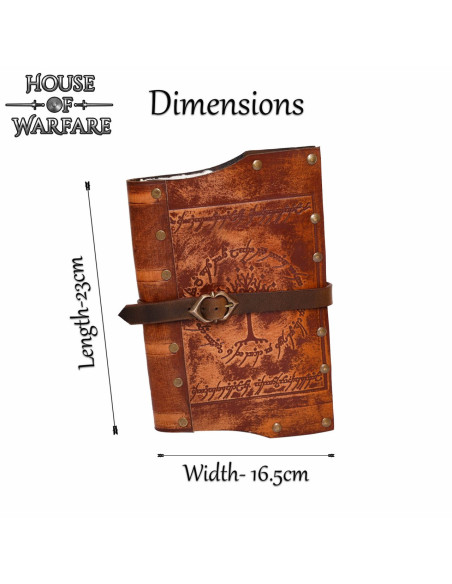 Diario della Terra di Mezzo in pelle...