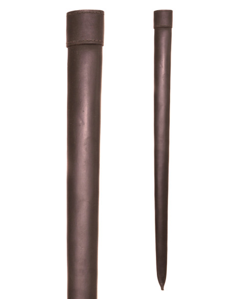 Fodero semplice in cuoio per spada da... Fodero semplice in cuoio per spada da...