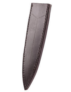 Fodero in cuoio per pugnale da stivale medievale (17,5 cm.)